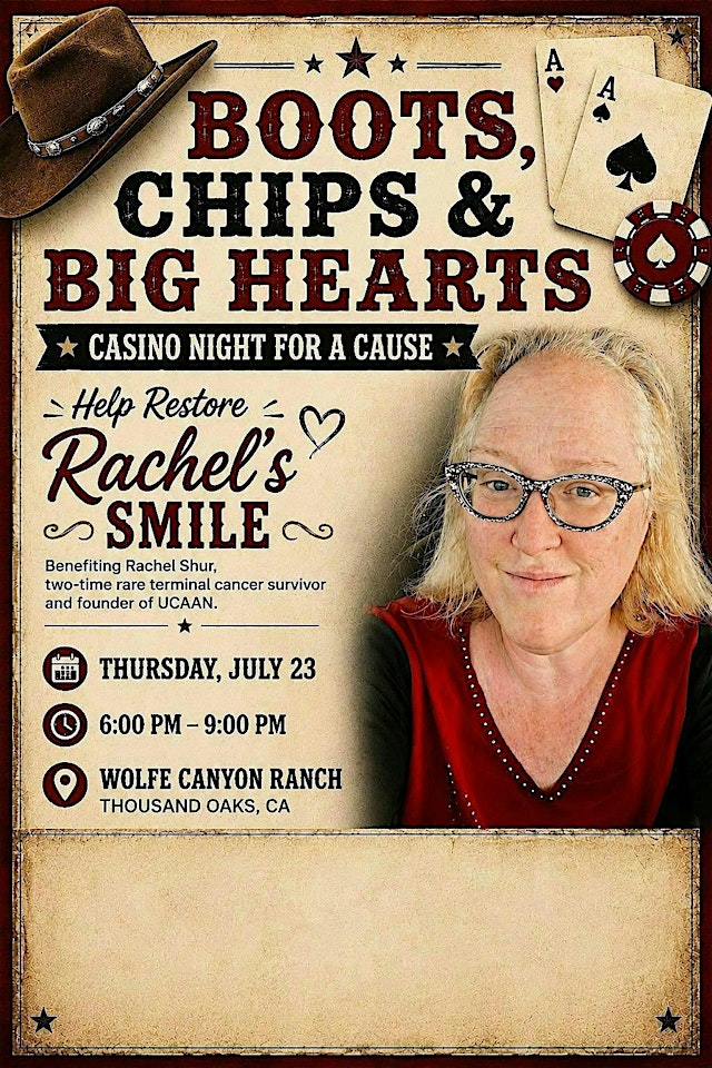 Image principale de Boots, Chips and Big Hearts - Casino Night for a Cause