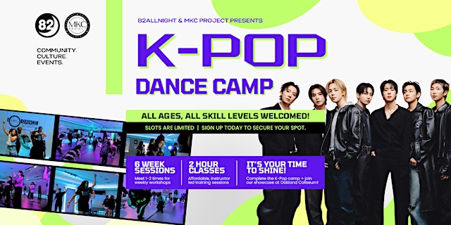 Image principale de K-Pop Dance Camp - BTS 2.0 (Session #4A)