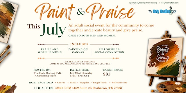 Image principale de July - Paint & Praise
