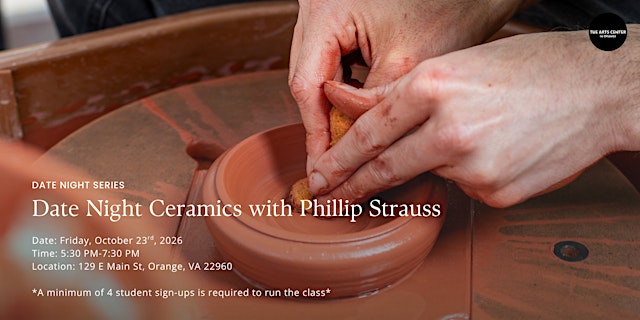 Image principale de Date Night Ceramics with Phillip Strauss