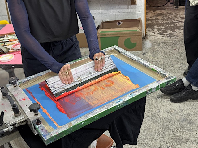 Image principale de Initiation à la sérigraphie textile. On imprime sur vos T-shirts!