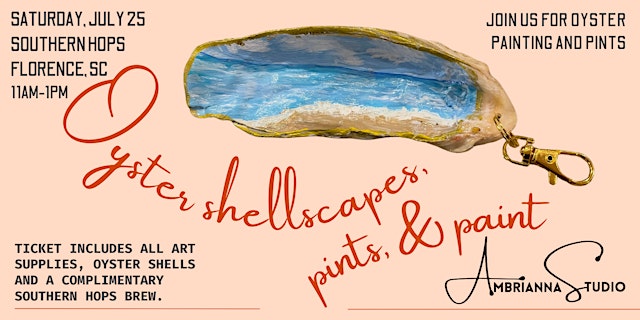 Image principale de Oyster Shell-Scapes, Pints, and Paint