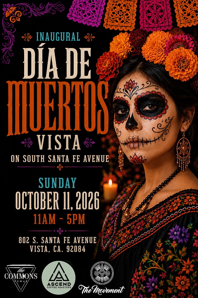 Image principale de Vista's Inaugural Dia de Muertos Festival 2026