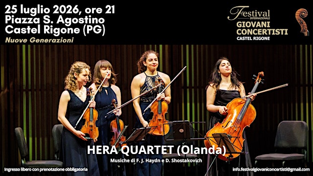 Image principale de Nuove Generazioni • HERA QUARTET