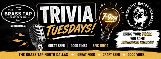 Image principale de Trivia at Brass Tap North Dallas