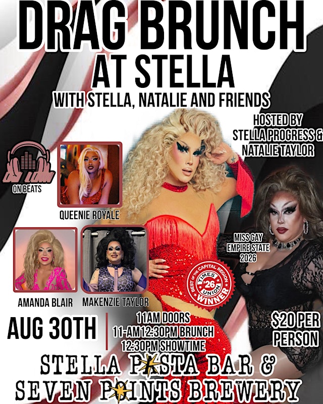 Imagen principal de DRAG BRUNCH at Stella with Stella, Natalie and Friends