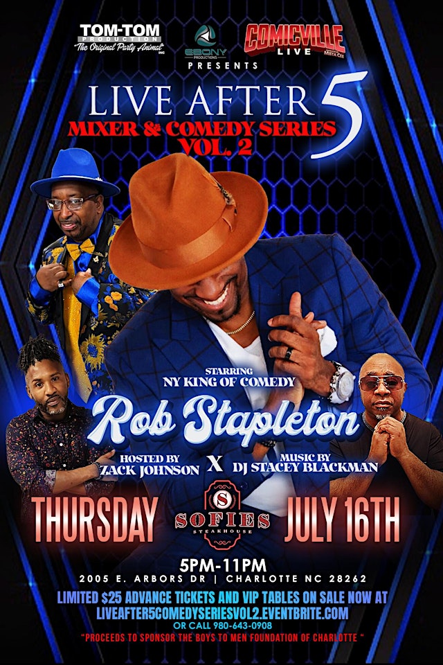 Image principale de LIVE AFTER 5 MIXER AND COMEDY SERIES VOL 2