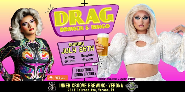 Image principale de DRAG BRUNCH AT INNER GROOVE BREWING- VERONA