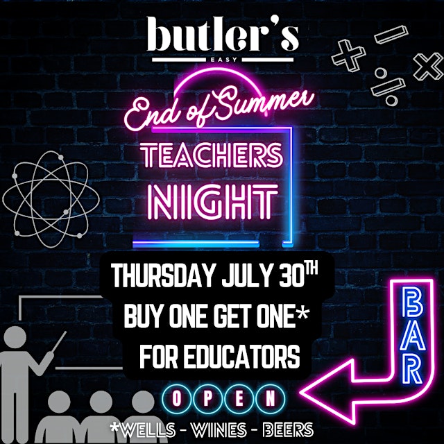Image principale de End of Summer Teachers Night