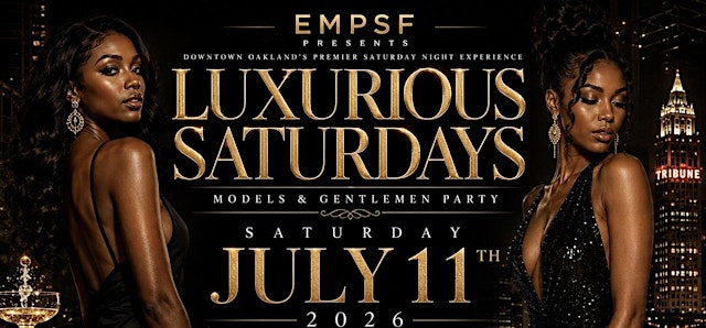 Image principale de Luxurious Saturdays at Lux Oakland