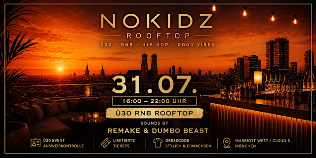 NOKIDZ Ü30 Rooftop | 31.07.2026 primary image