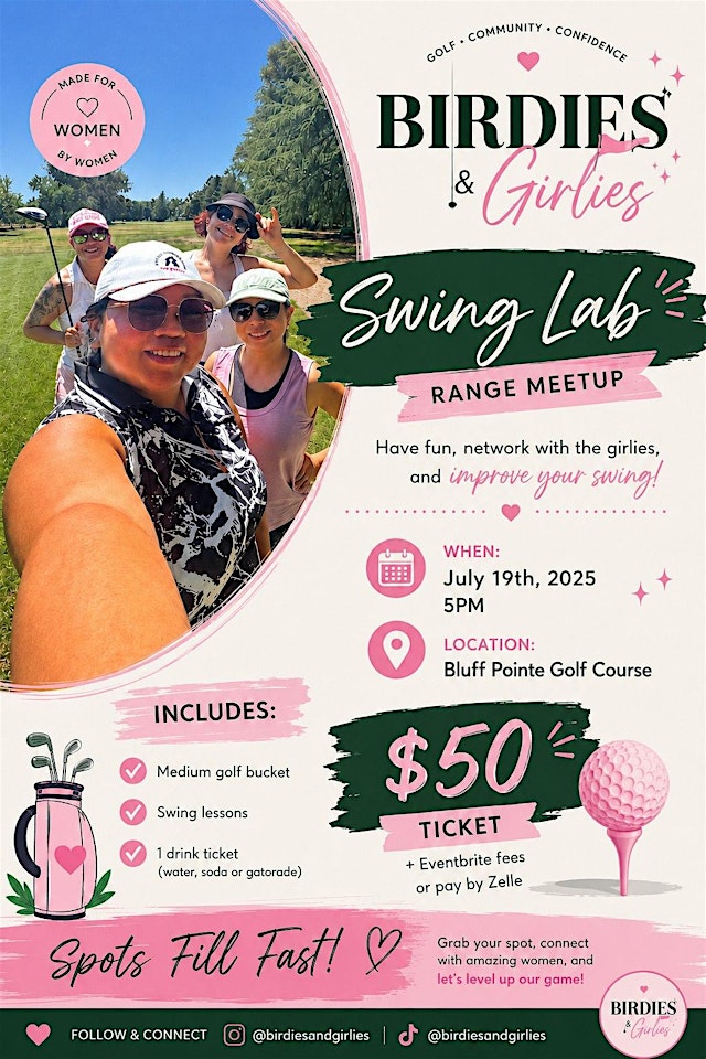 Imagem principal de Birdies and Girlies Swing Lab (Range Swing Analysis and Meetup)