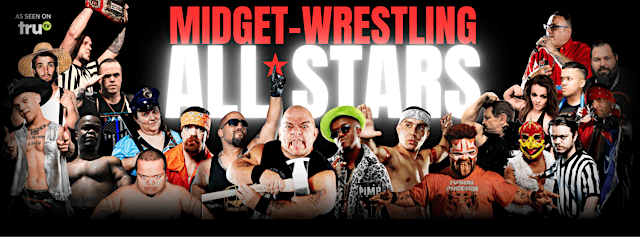 Imagem principal do evento MIDGET-WRESTLING ALL*STARS LIVE! IT'S HUGE IN STURGIS, KY!