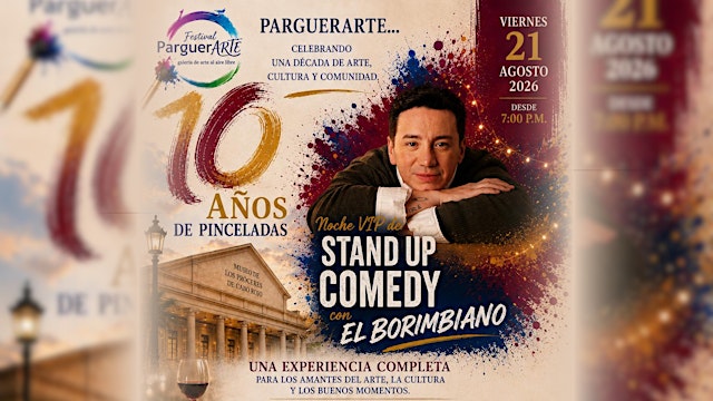 Image principale de ParguerArte 2026: Noche VIP de Arte, Humor y Gastronomía