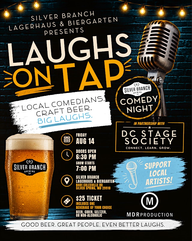 Image principale de Laughs on Tap: Improv Comedy Night at Silver Branch