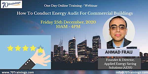 How To Conduct Energy Audit For Commercial Buildings -Madinat Zayd(Webinar)
