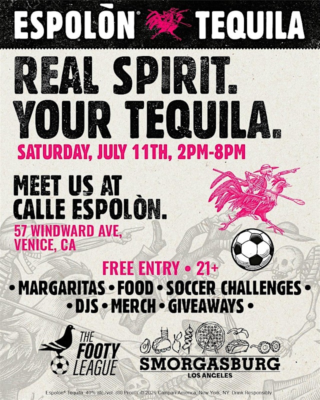 Image principale de Calle Espolòn: Free Soccer Block Party