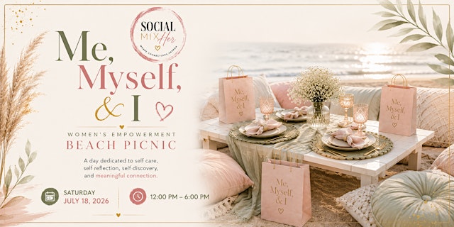 Imagem principal do evento Me, Myself & I: Women’s Empowerment Beach Picnic