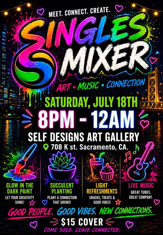 Image principale de THE GALLERY AT NITE - SINGLES MIXER!!!