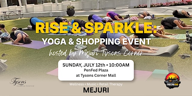Image principale de Rise & Sparkle: Yoga and Shopping Event