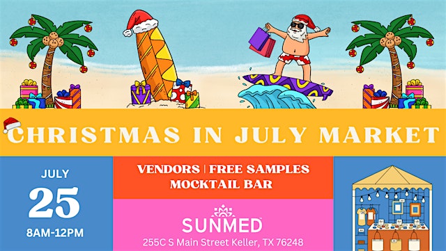 Christmas in July Market primary image