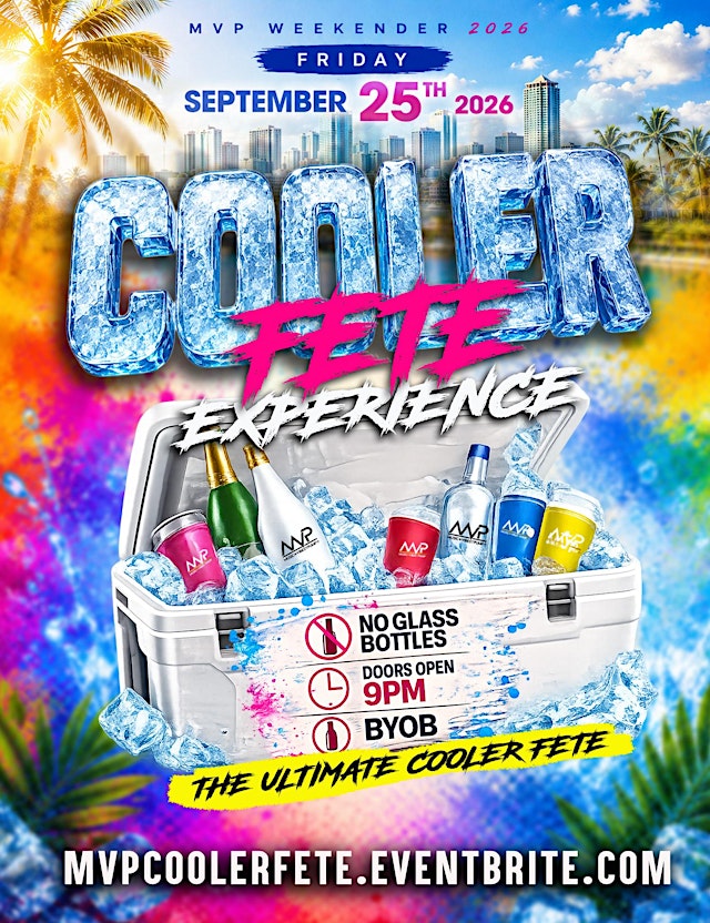 Hauptbild für MVP COOLER FETE EXPERIENCE