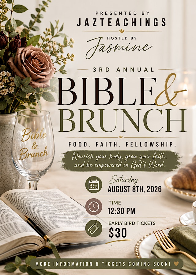 Image principale de 3rd Annual Bible and Brunch