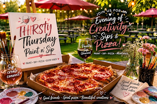 Image principale de Thirsty Thursday Paint n’ Sip