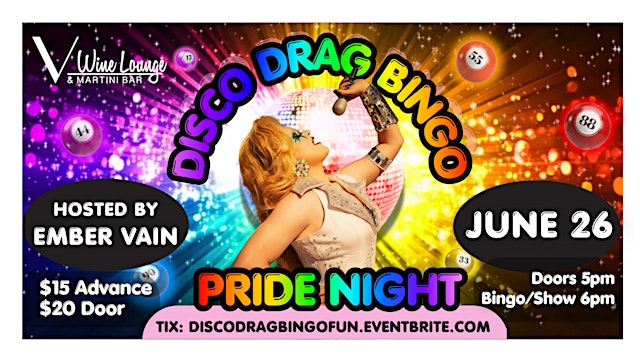 Image principale de Palm Springs Disco Drag Bingo