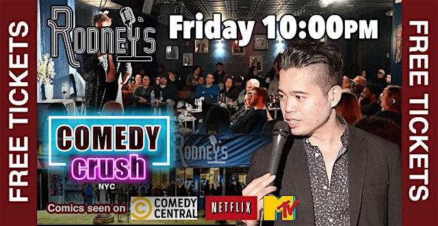 Image principale de Free Comedy Show Tickets! Stand-Up Comedy at Rodney's Comedy Club NYC