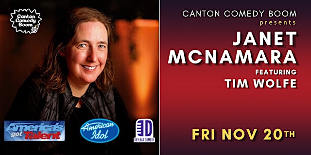 Janet McNamara at Canton Comedy Boom primary image