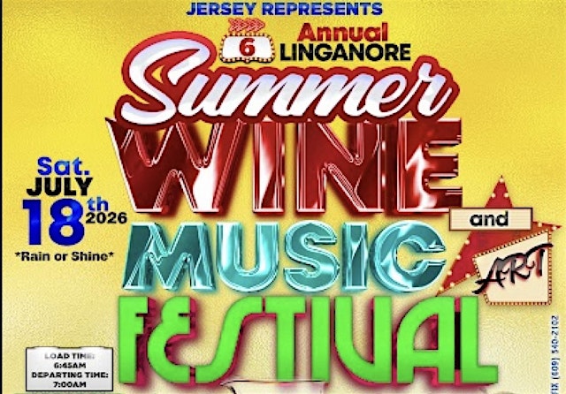 Primaire afbeelding van BUS TRIP Linganore Summer Wine Festival 2026- Jersey Represents