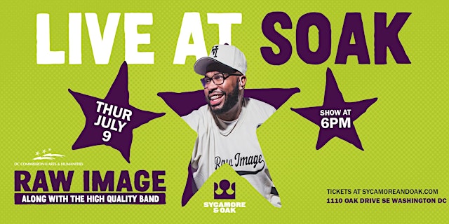 Image principale de Live at SOAK: Raw Image