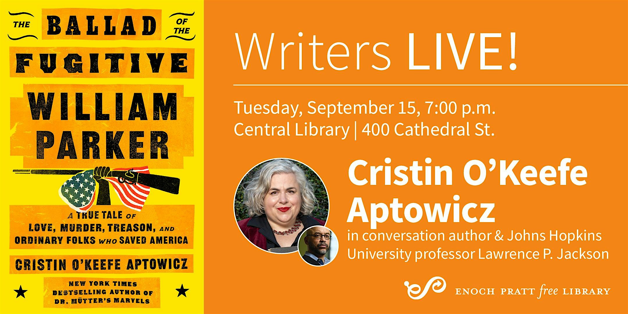 Cristin O’Keefe Aptowicz: "The Ballad of the Fugitive William Parker"