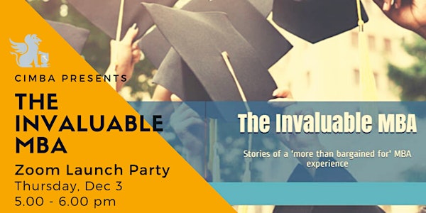 "The invaluable MBA" Virtual Book Launch