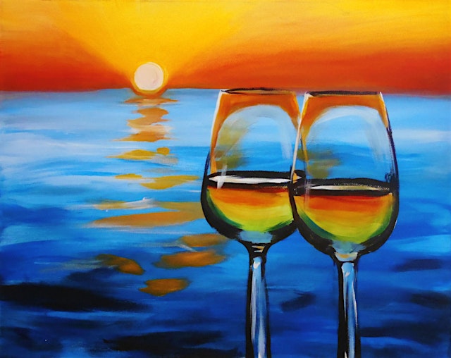 Summer Breeze Paint & Sip primary image
