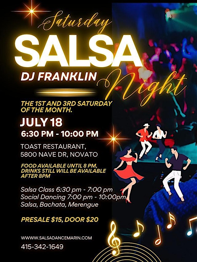 Image principale de Salsa Saturday!