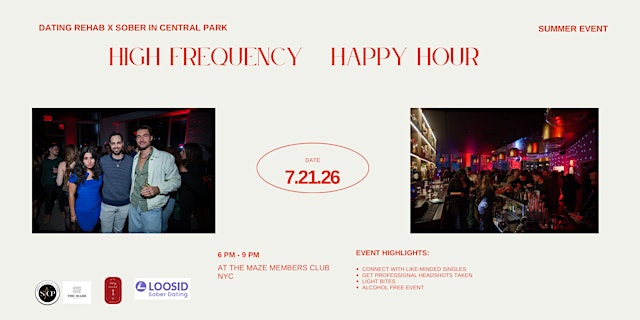 Imagem principal do evento High Frequency Happy Hour - Summer Edition!