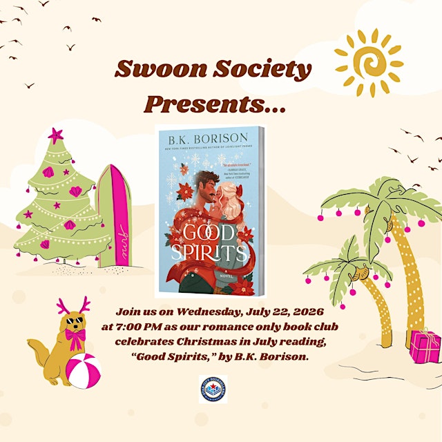 Imagem principal do evento Swoon Society Book Club