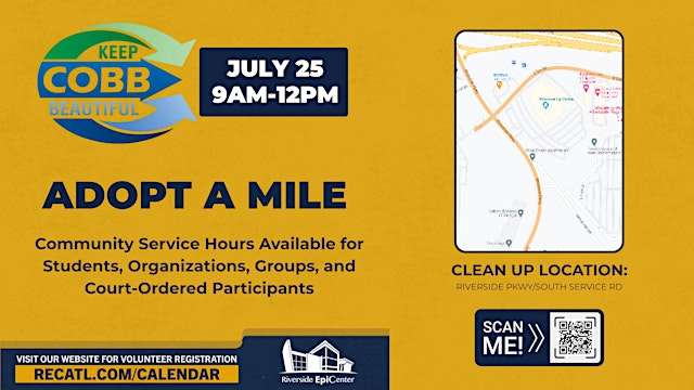 Image principale de Adopt-a-Mile Community Service Clean-Up