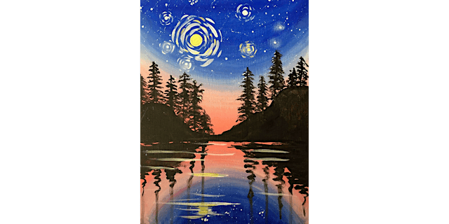 Image principale de Starry Lake - Paint and Sip in Nashville | Classpop!™