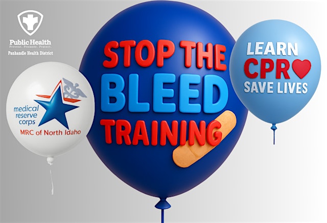 Stop the Bleed & Adult CPR Class- All Ages - Sagle primary image