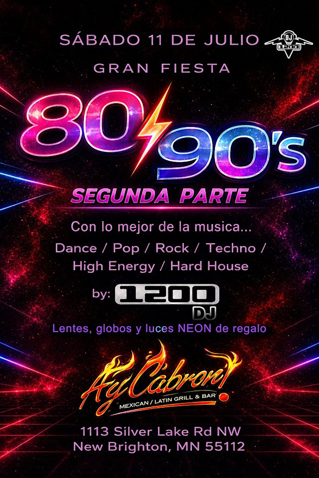 Primaire afbeelding van Gran Fiesta 80’s & 90’s 2026 Parte 2