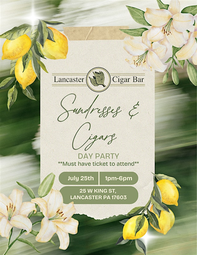 Image principale de Sundresses & Cigars: Day Party
