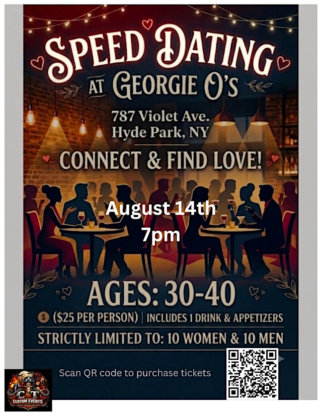 Imagen principal de Speed Dating Ages 30-40 at Georgie O's