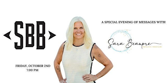 Image principale de A Special Evening of Messages With Psychic Medium Sara Beaupre ~ Shawano