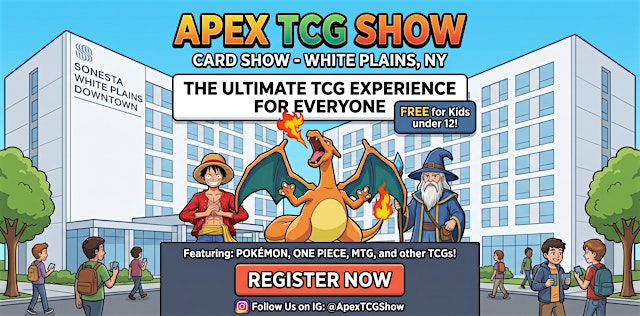 Image principale de Apex TCG Show: Card Show - White Plains