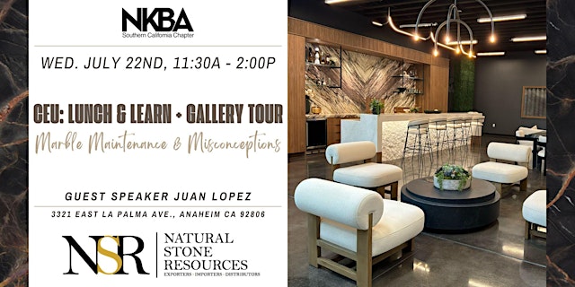Image principale de CEU: NSR | Lunch & Learn + Gallery Tour✨