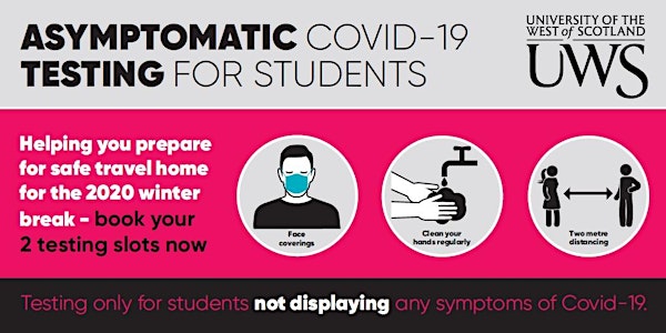 Covid-19 testing for  students ahead of winter break - Paisley