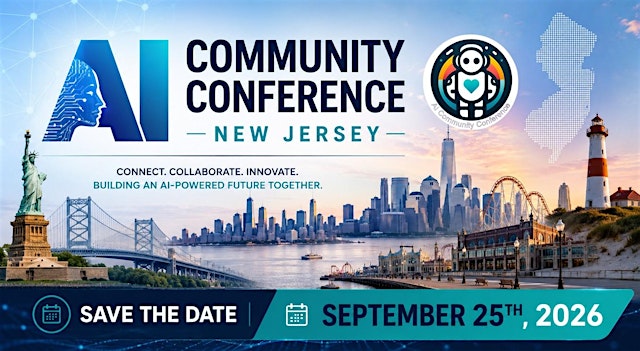 Image principale de AI Community Conference - New Jersey